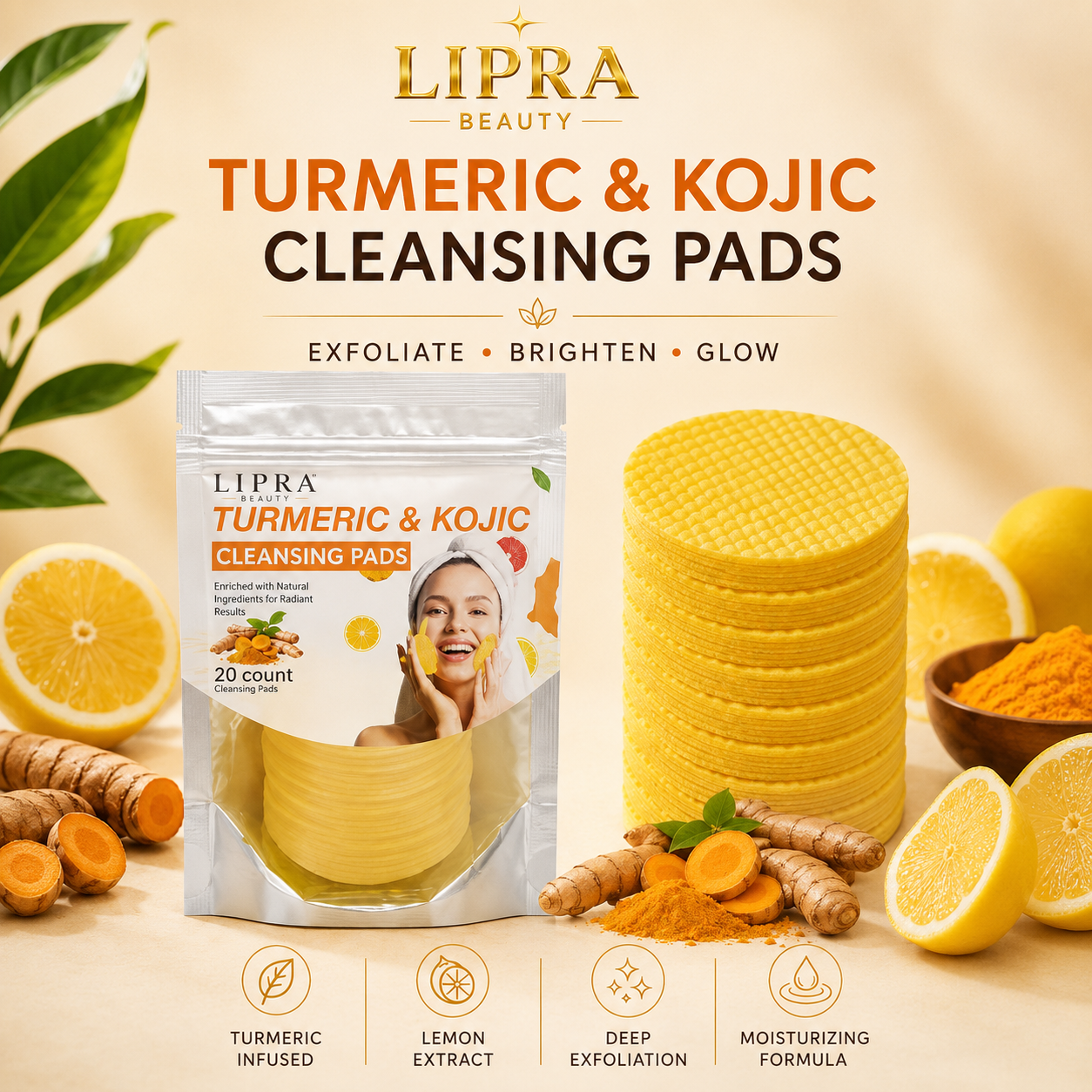 LIPRA™ - Golden Glow Pads