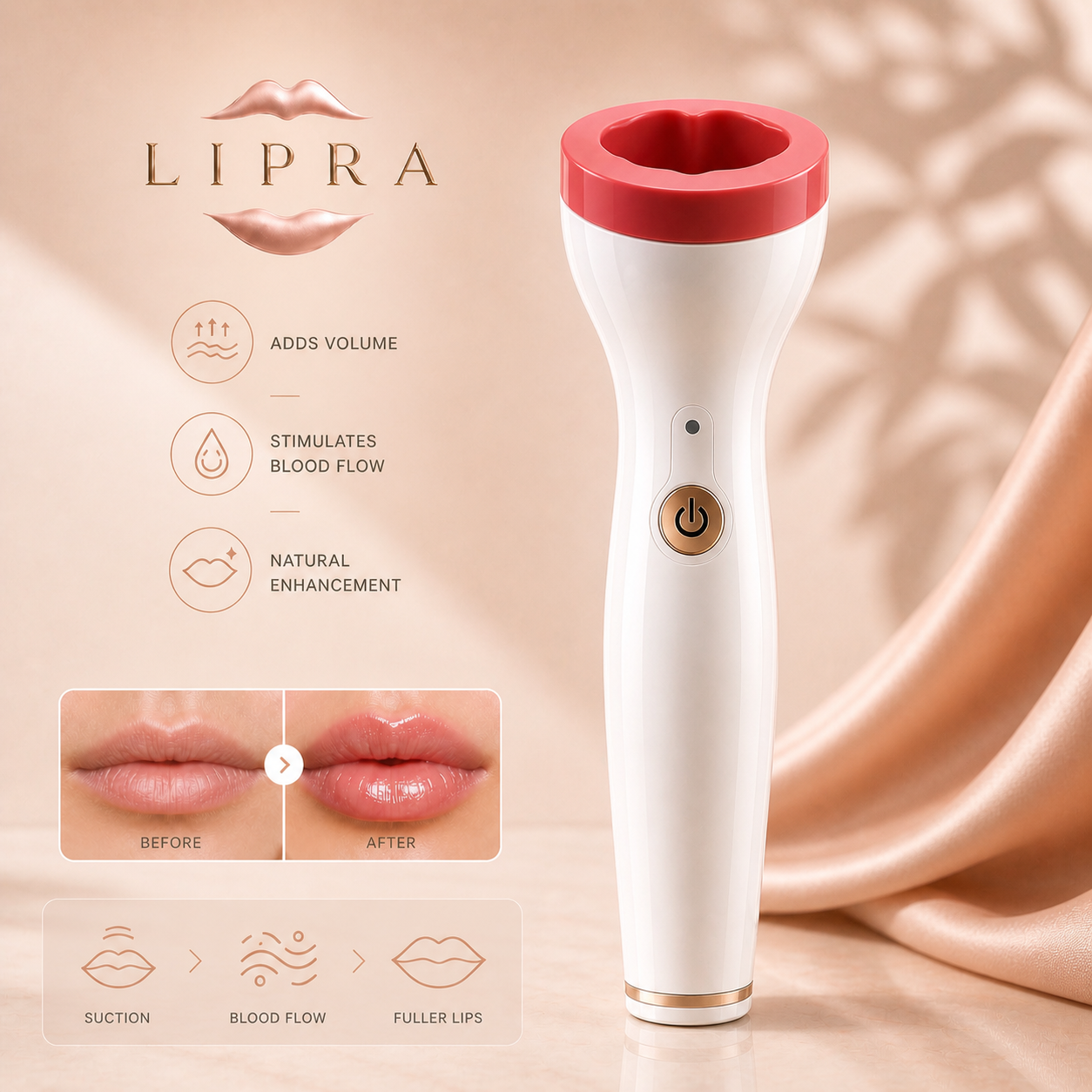 LIPRA™ - Advanced Lip Plump Technology