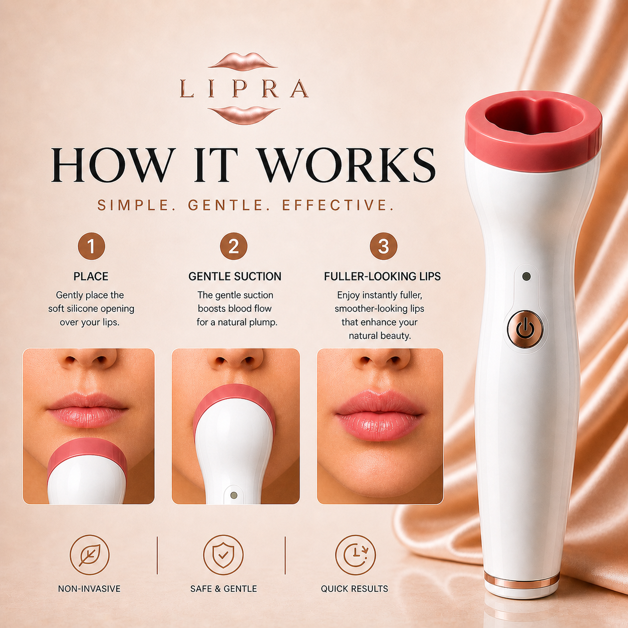 LIPRA™ - Advanced Lip Plump Technology