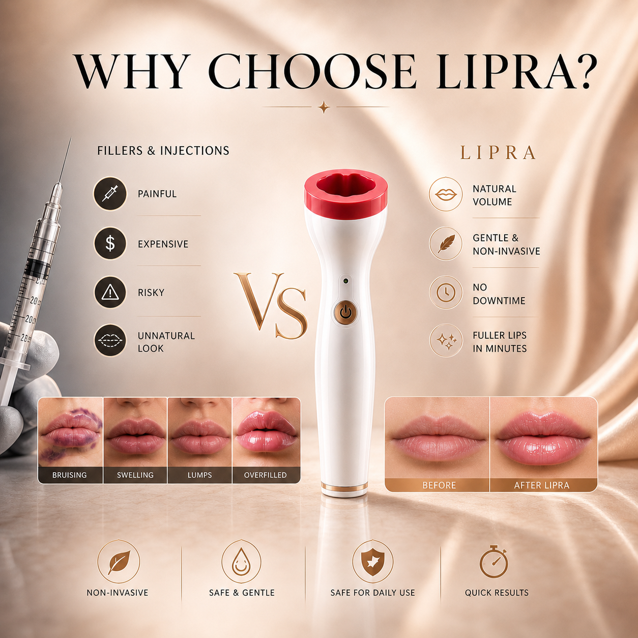 LIPRA™ - Advanced Lip Plump Technology